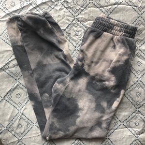 Art class patterned joggers